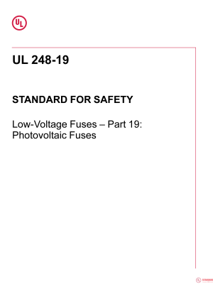 UL 248-19 PDF UL 248-19 PDF